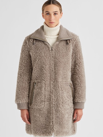 MILESTONE Between-Seasons Coat in Grey: front