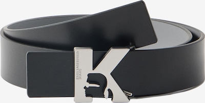 KARL LAGERFELD JEANS Vyö koossa 85 värissä harmaa / musta, Tuotenäkymä