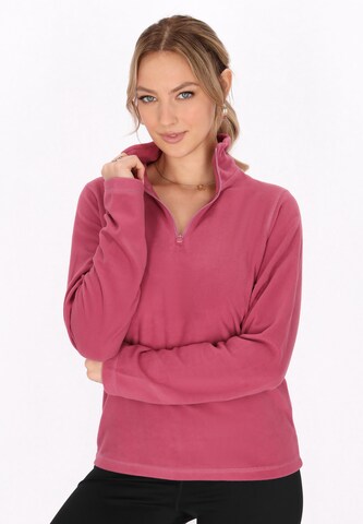faina Athlsr Trui in Roze: voorkant