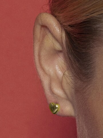 Luxenter Earrings 'Hazain' in Gold