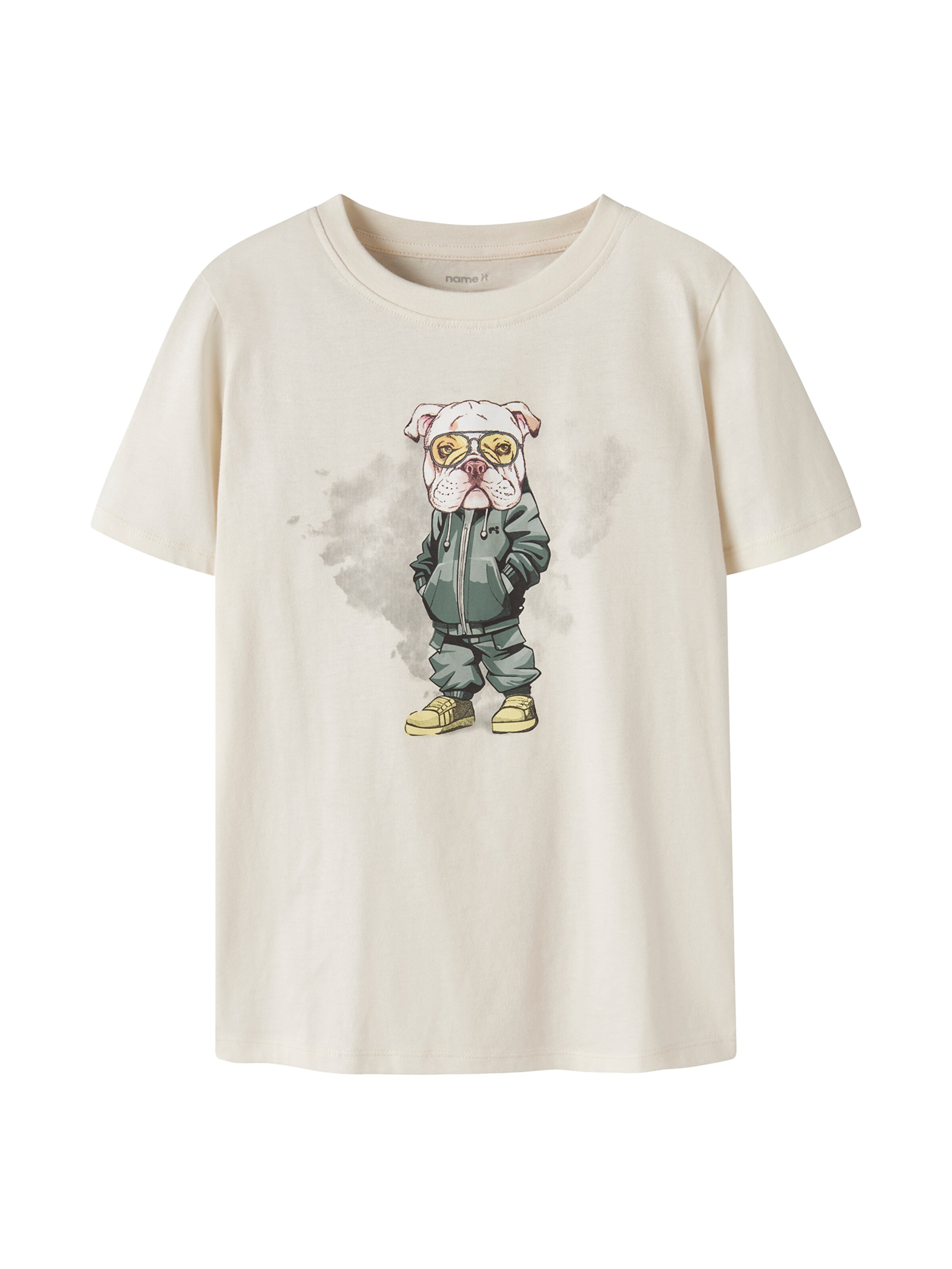 NAME IT Shirt 'NKMLegu' in White: front