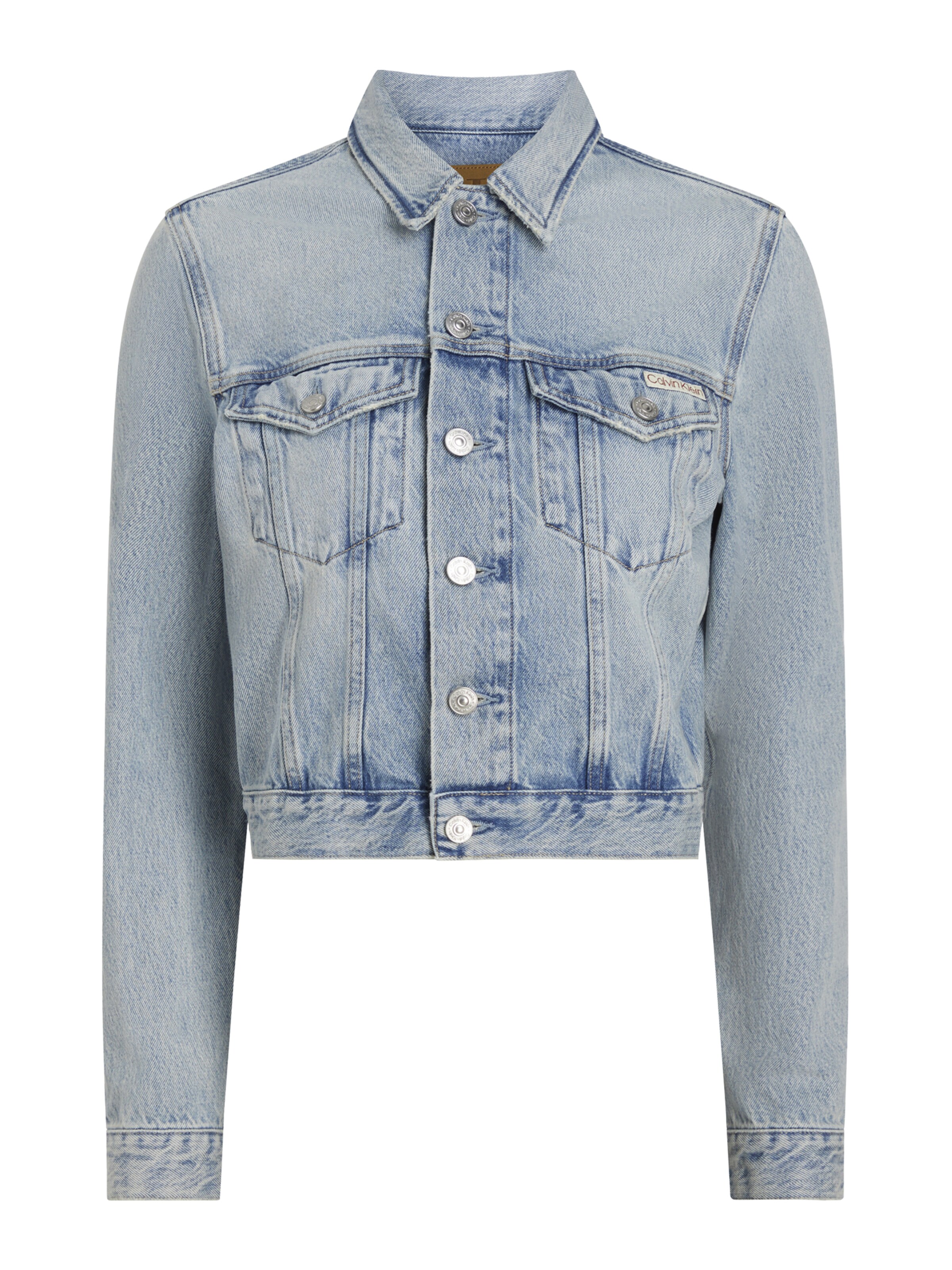 Calvin Klein Jeans Overgangsjakke i blå: forside