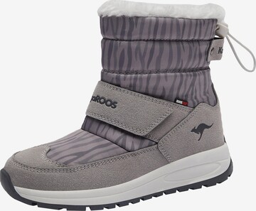 KangaROOS Snow Boots 'KP-MARTY RTX' in Grey: front