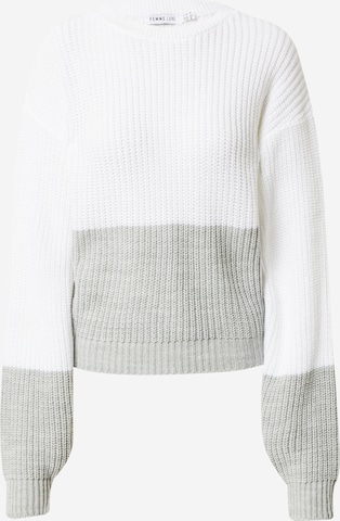 Pull-over 'PAOLA' Femme Luxe en blanc : devant