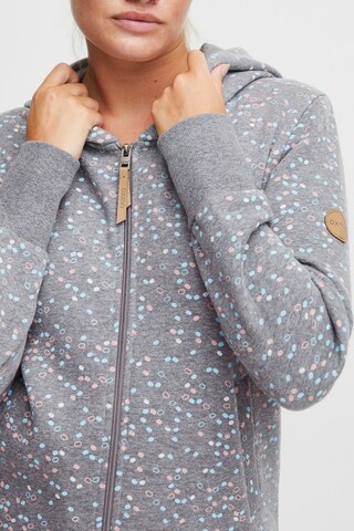 Oxmo - Sudadera con cremallera 'Beatrice' en gris