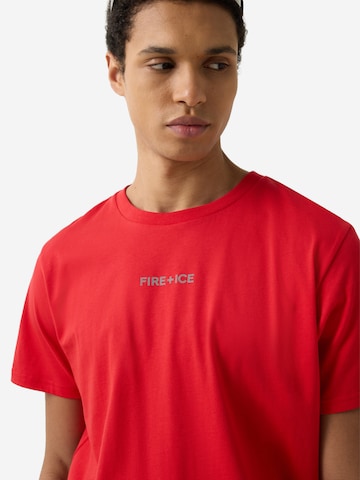 Bogner Fire + Ice T-Shirt 'Mick' in Rot