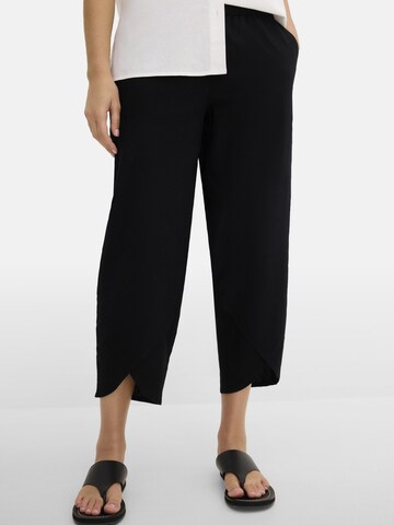 bonprix Regular Broek in Zwart: voorkant