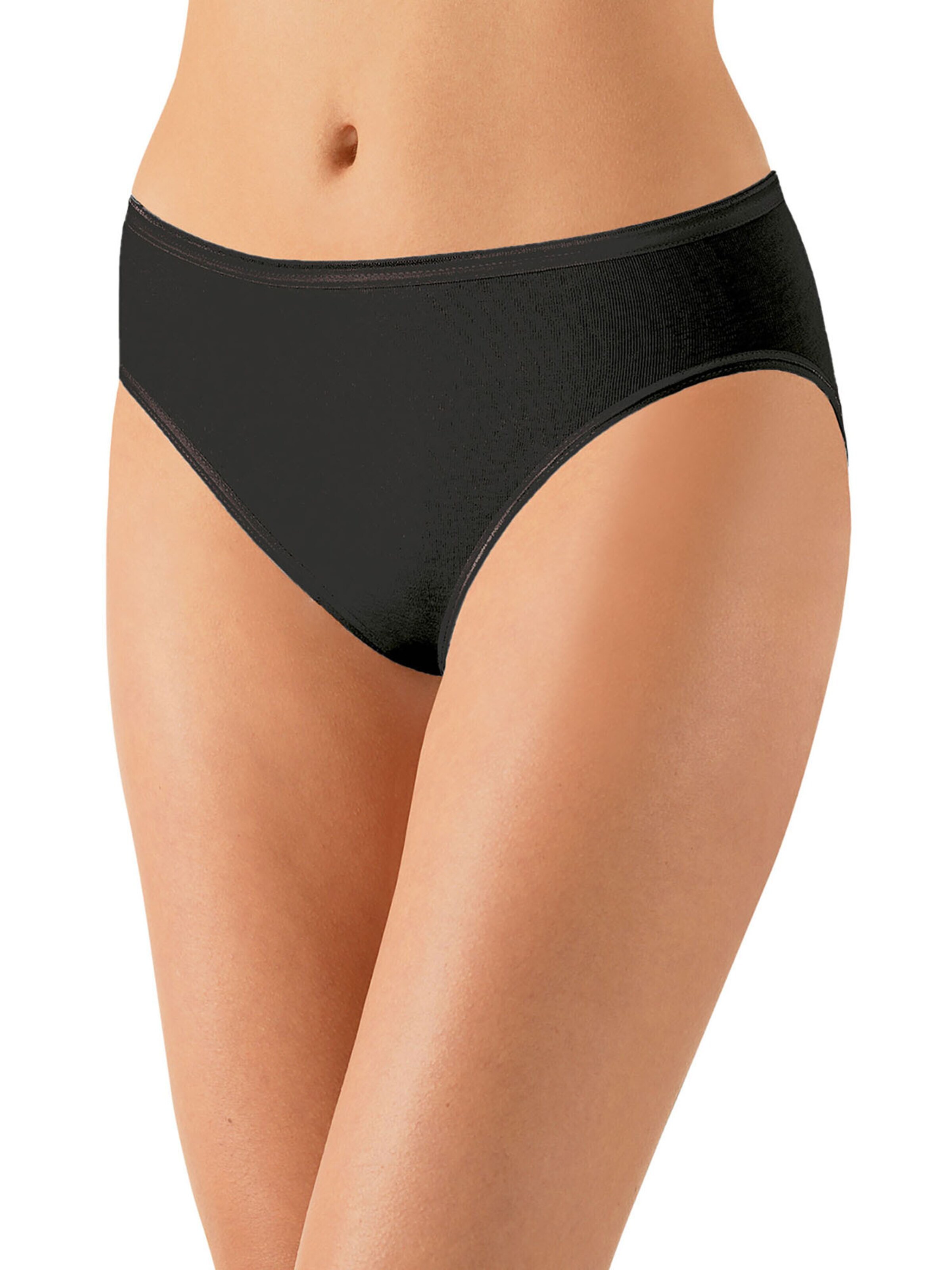 Nina von C. Slip 'Fine Cotton'‌‌‌‌‌‌‌ in Schwarz