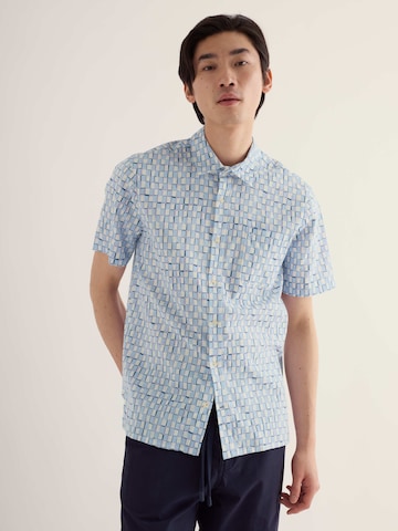Regular fit Camicia 'Palores' di Seasalt Cornwall in blu: frontale