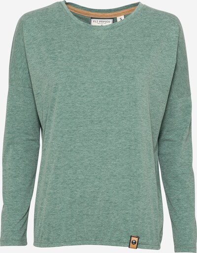 Fli Papigu Shirt 'Mandy muss Kacken' in grünmeliert, Produktansicht