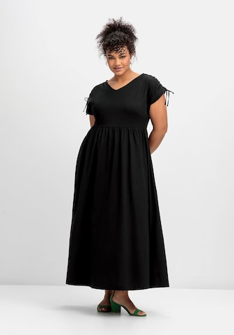 SHEEGO Kleid in Schwarz