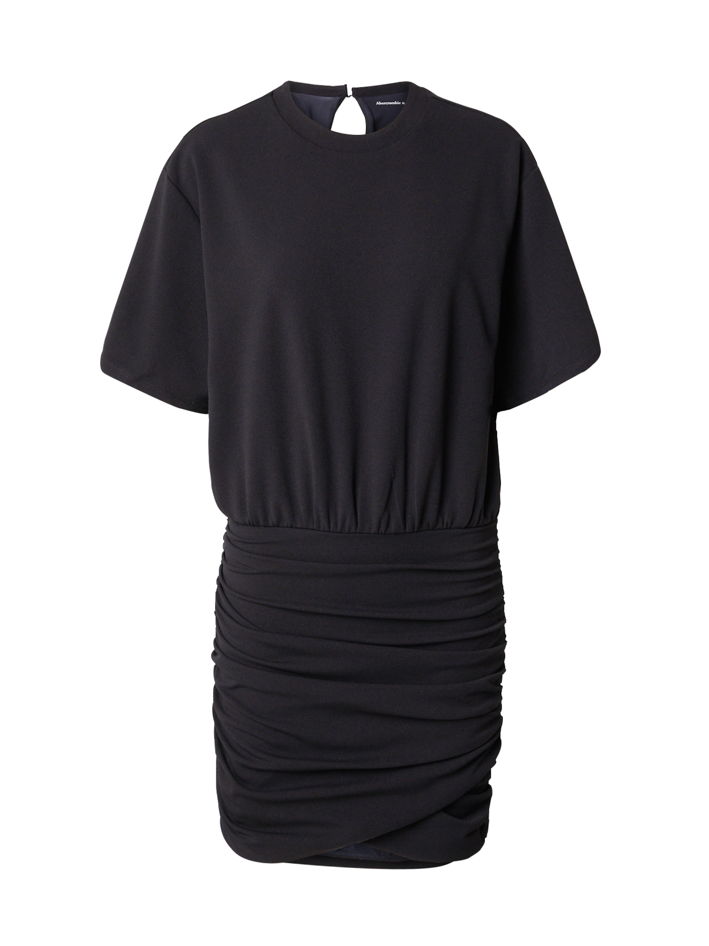 Abercrombie & Fitch Kleid in Schwarz: Vorderseite