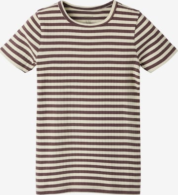 NAME IT Shirt 'NKFSuraja' in Brown: front