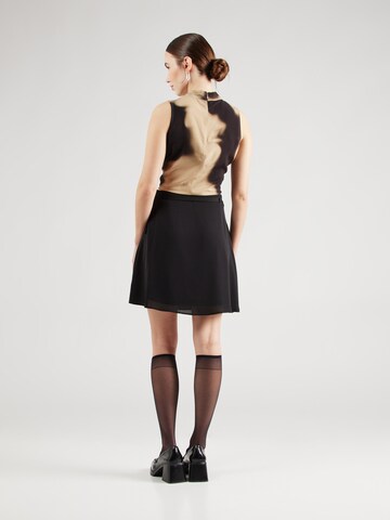 HUGO - Falda 'Ruvira' en negro