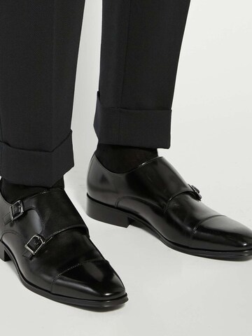 Dune LONDON Schnürschuh 'Solutions' in Schwarz