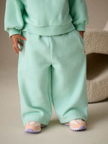 Next Wide Leg Hose in Grün: Vorderseite