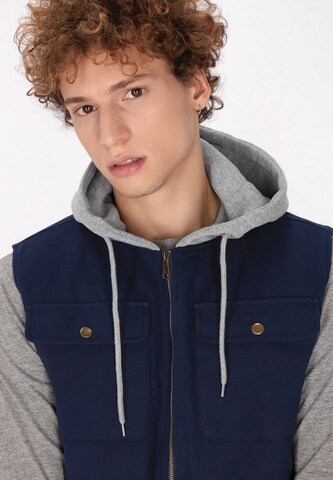 MO - Chaleco en azul