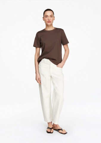 COMMA Barrel Jeans in Weiß