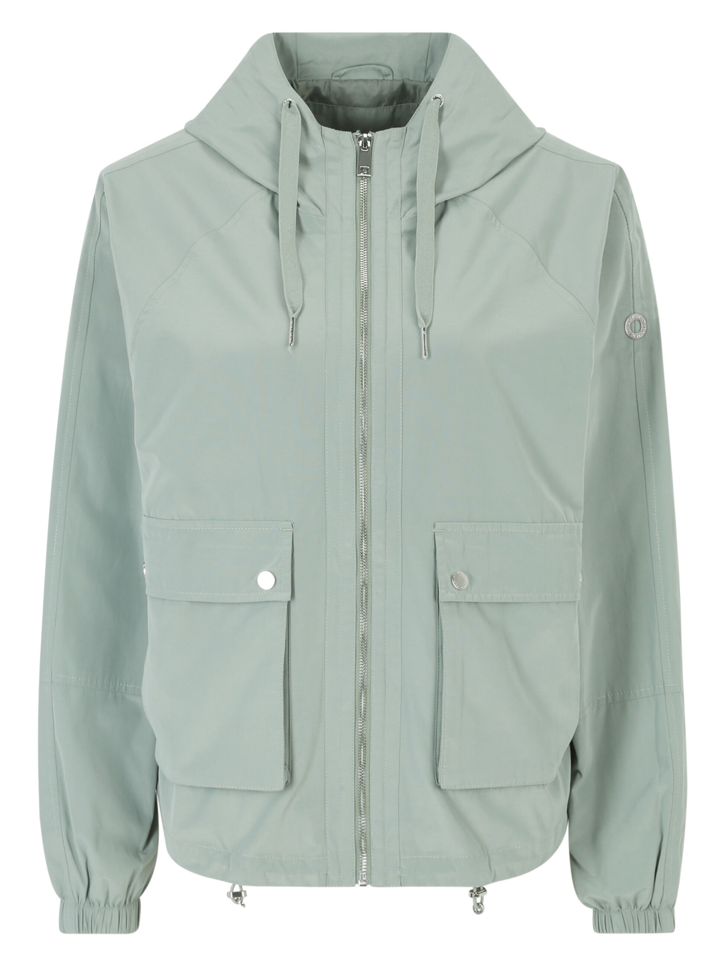 Covered Between-season jacket 'Mara' in Green: front