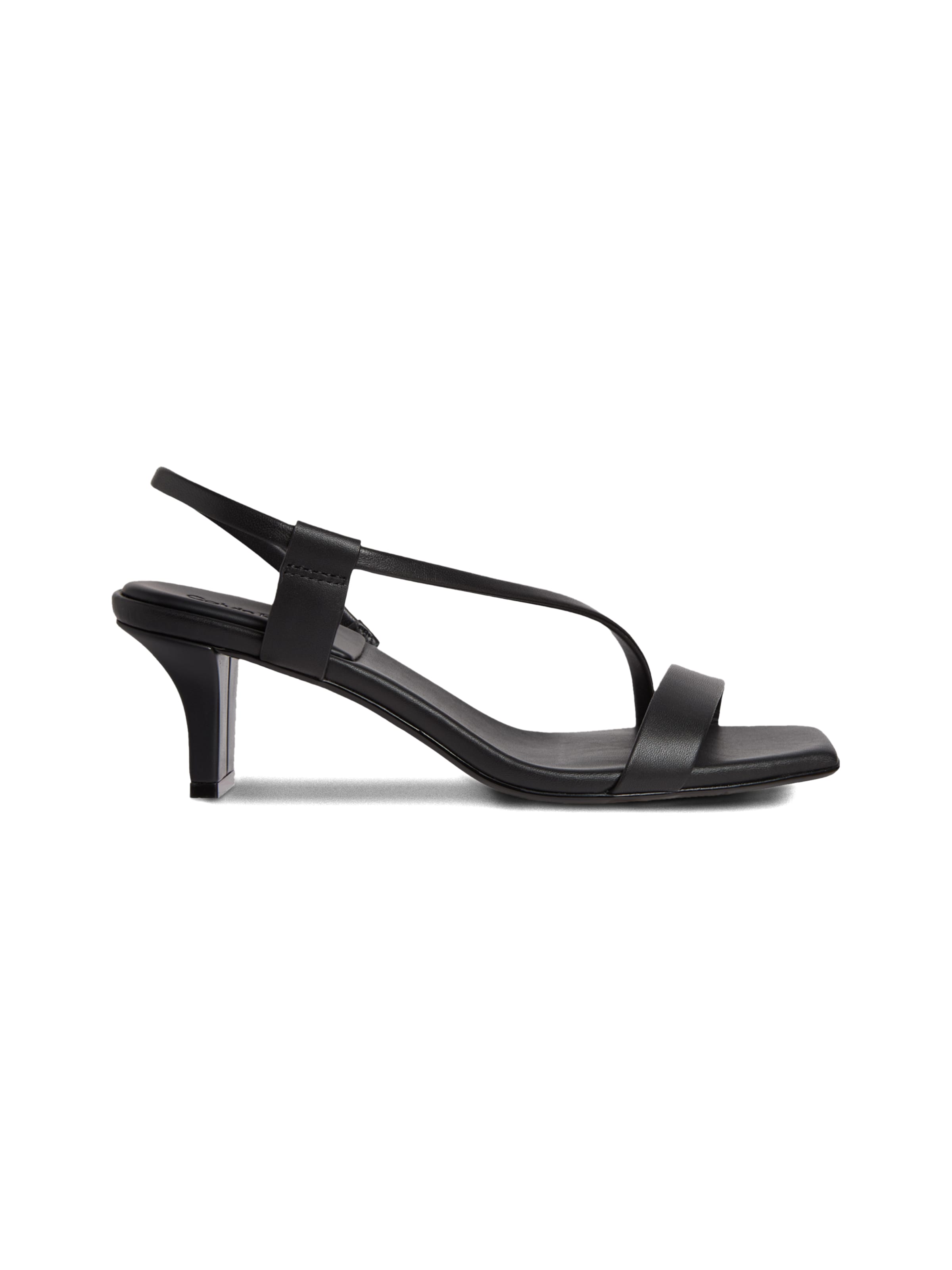 Calvin Klein Strap sandal in Black: front