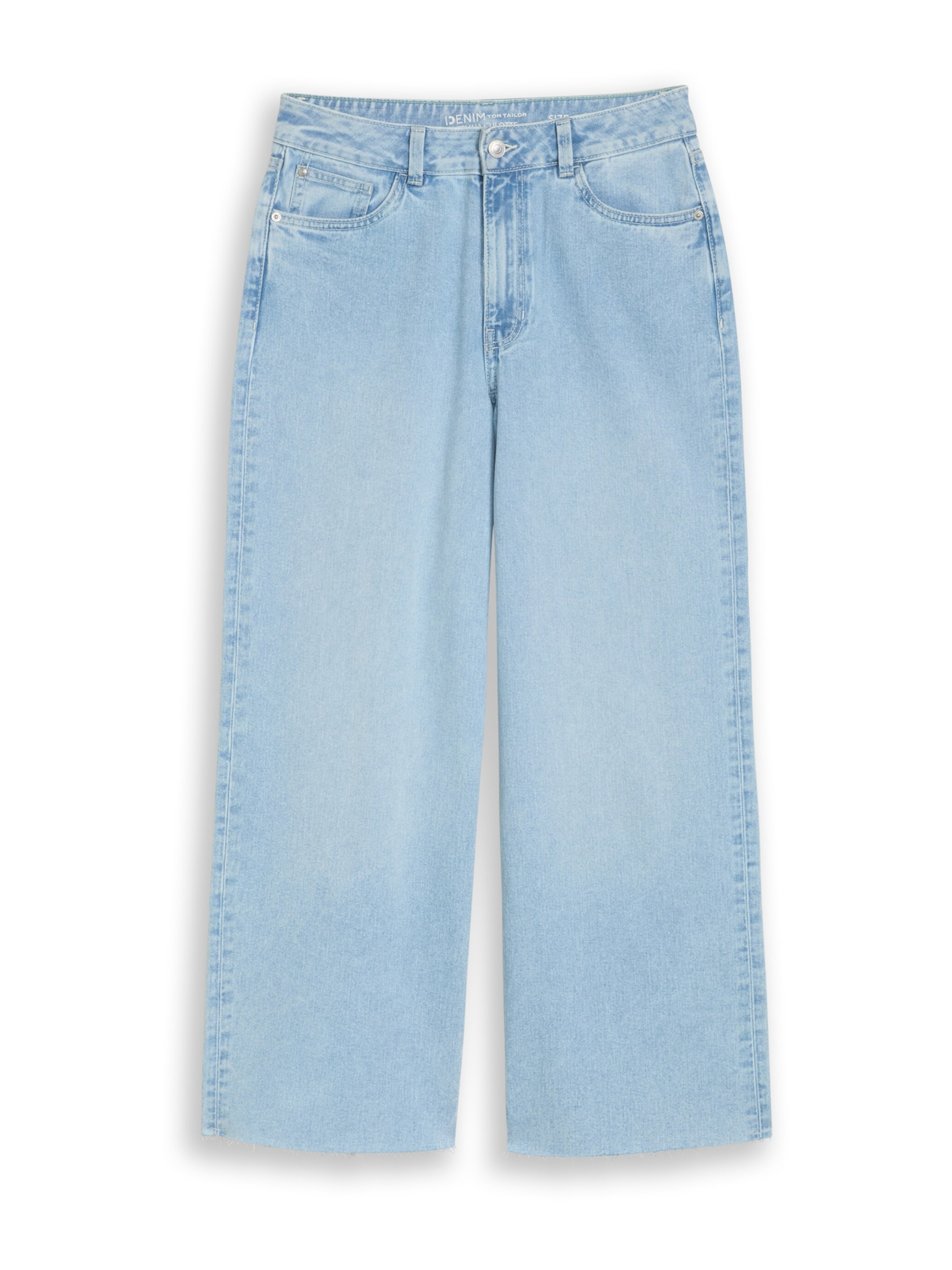 mėlyna TOM TAILOR DENIM Plačios klešnės Džinsai 'MIJA': priekis