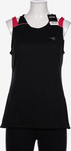 Diadora Top & Shirt in L in Black: front
