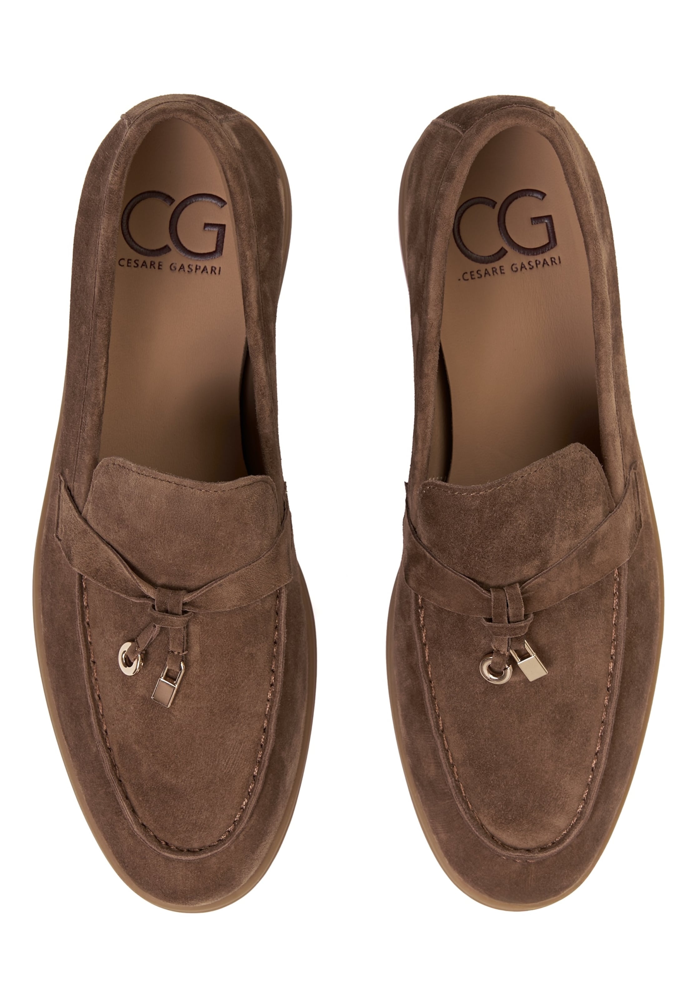 Mocassin CESARE GASPARI en marron