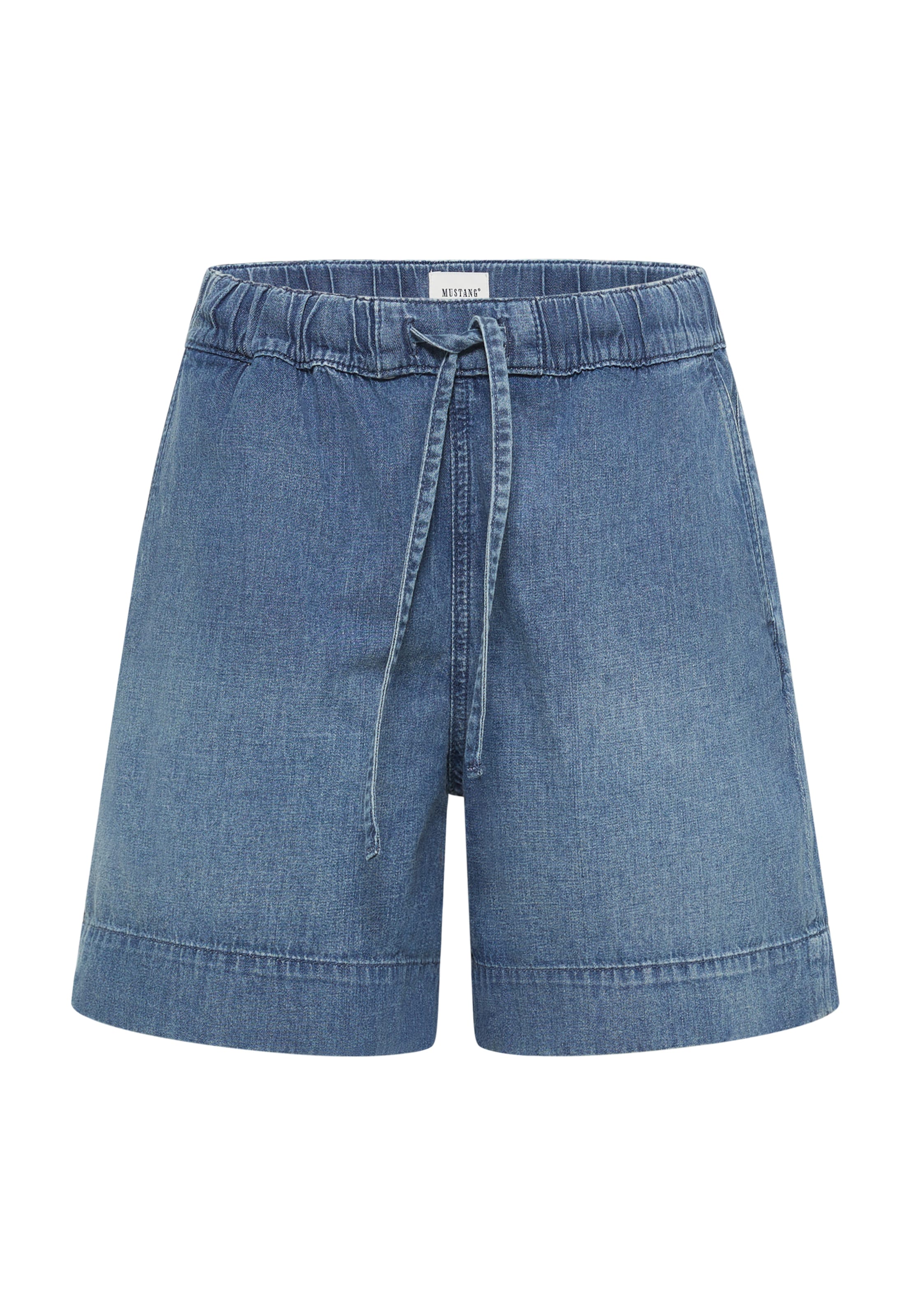 MUSTANG Regular Jeans 'Jodie Drawstring ULW ' in Blau: Vorderseite
