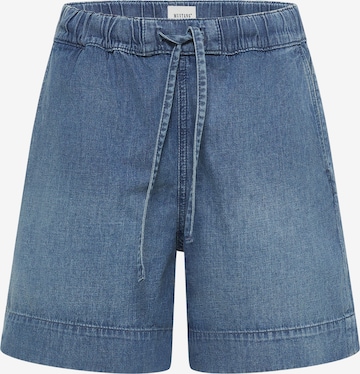 MUSTANG Regular Jeans 'Jodie Drawstring ULW ' in Blau: Vorderseite