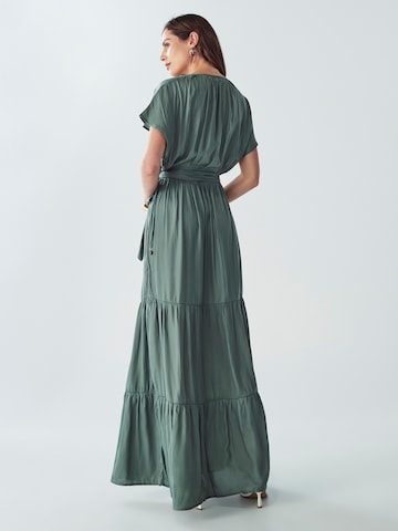 Robe d’été 'Kalina' Willa en vert : derrière