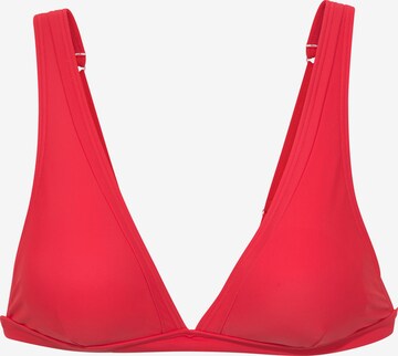 LASCANA Triangel Bikinitop in Rot: predná strana