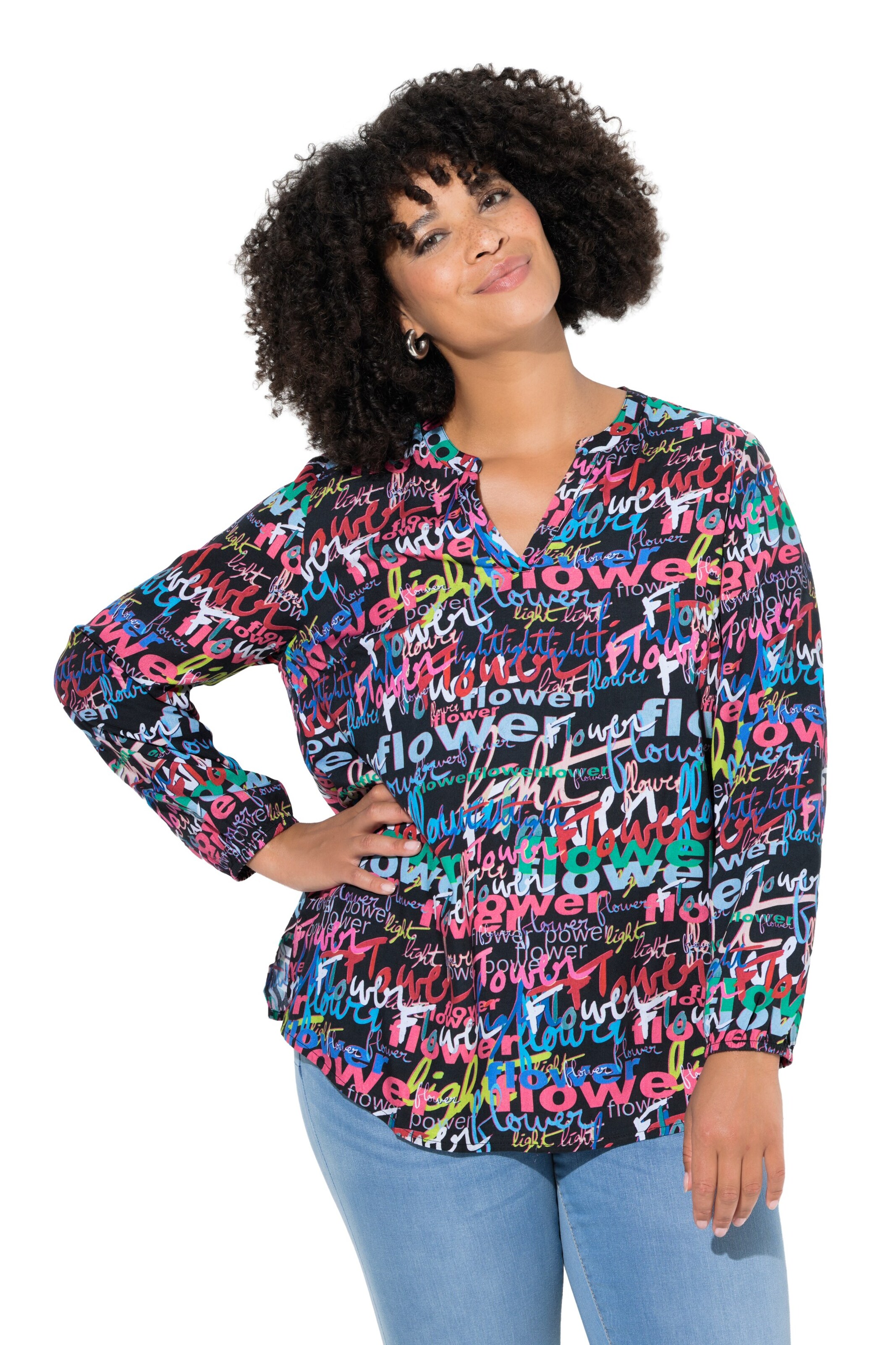 Angel of Style Tuniek in Gemengde kleuren: voorkant