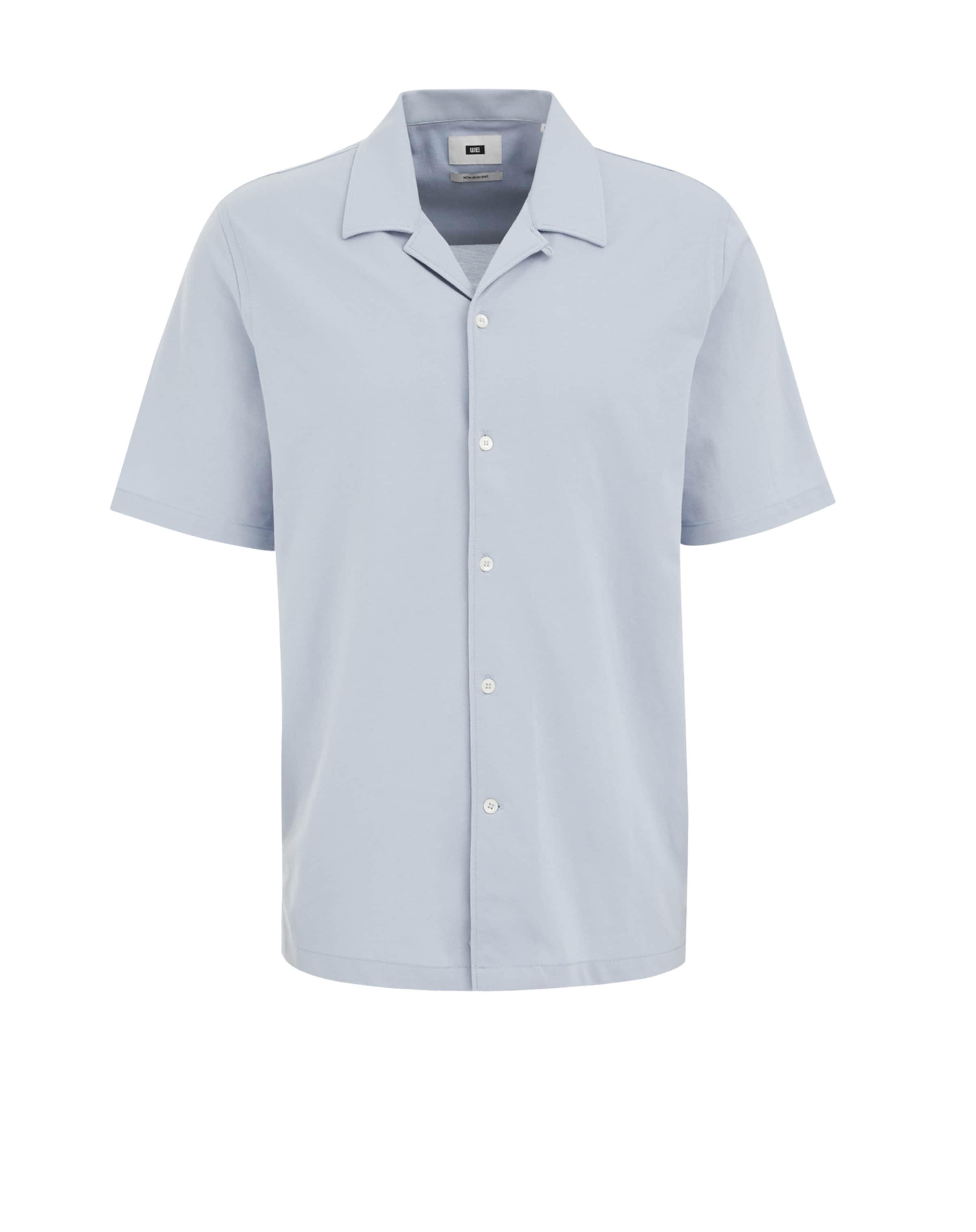 Regular fit Camicia di WE Fashion in blu: frontale