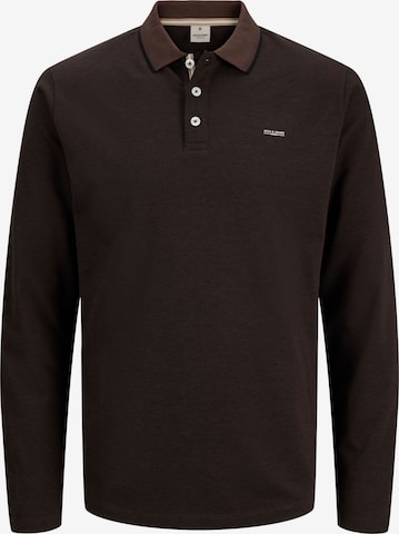 Jack & Jones Plus Shirt 'JPRBLUalves' in Bruin: voorkant