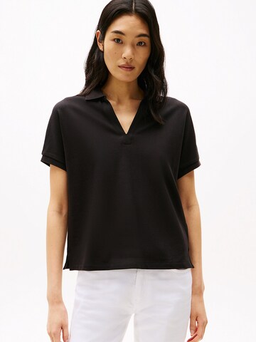 Maglietta di TOMMY HILFIGER in nero: frontale