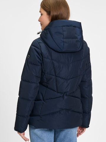 Covered Winterjas 'ANNA 2' in Blauw