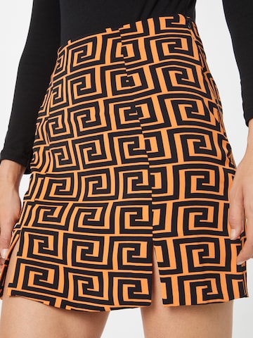 GLAMOROUS Skirt in Orange