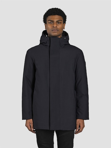 Canadian Classics Between-seasons parka 'Giacca Uomo Nelson' in Blue: front