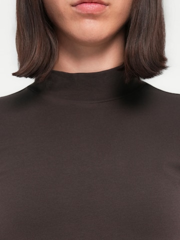 JDY Shirt 'JDYAVA' in Brown