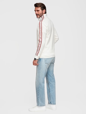 Sweat-shirt Ombre en blanc