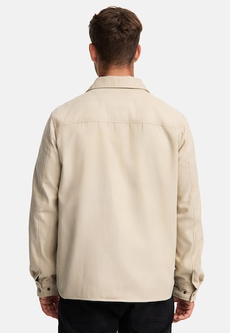 Coupe regular Chemise 'Finny' INDICODE JEANS en beige