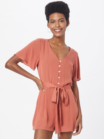 ABOUT YOU Jumpsuit 'Jamira' in Rood: voorkant