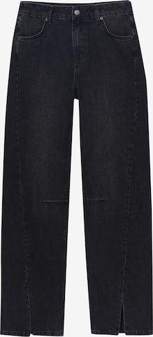 Pull&Bear Regular Jeans in Schwarz: predná strana