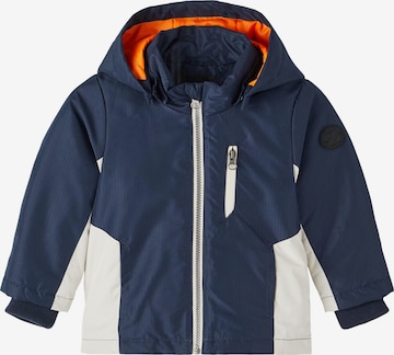 NAME IT Winter Jacket 'Mikael' in Blue: front