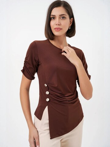 Chemisier Bigdart en marron