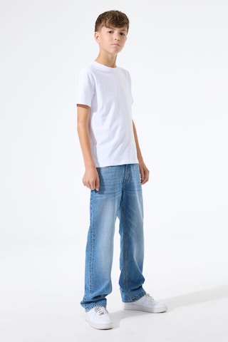 Wide leg Jeans de la GARCIA pe albastru