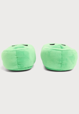 Pantoufle 'Minecraft' Lindex en vert