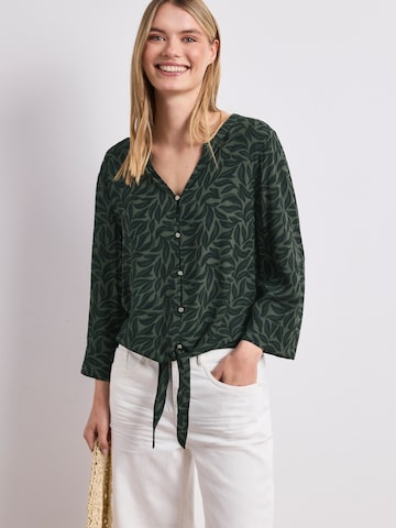 Camicia da donna di STREET ONE in verde: frontale