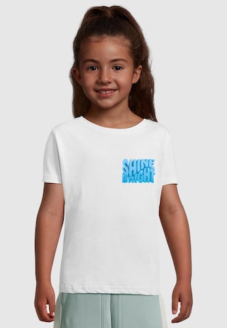 Merchcode Shirt 'Shine Bright' in Wit: voorkant
