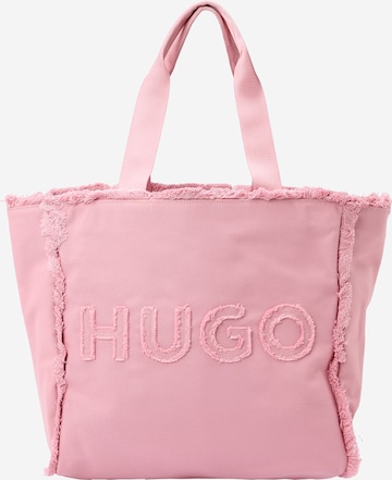 HUGO Red Shopper táska 'Becky' - rózsaszín: elől